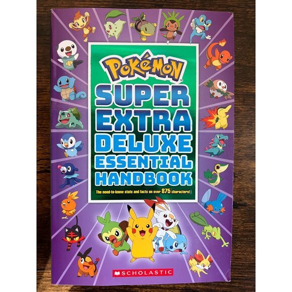 Pokémon Super Extra Deluxe Essential Handbook By Scholastic - Picture 1 of 4